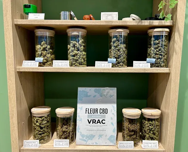 Corner CBD de la boutique HappeSmoke Lyon - Confluence